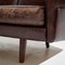 Matador Leather Sofa Set by Aage Christiansen for Eran, Set of 3 11