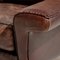 Matador Leather Sofa Set by Aage Christiansen for Eran, Set of 3 10