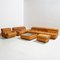 Modular Leather Sofa Set, Set of 8 1