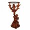 Wooden Console Table with Carved Cupids, Image 1