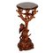 Wooden Console Table with Carved Cupids, Image 3