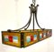 Mid-Century Colored Glass Suspension Lamp from Poliarte, Italy, 1970s, Image 10