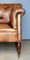 Somerville Brown Leather Chesterfield Chair from George Smith 8