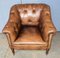 Somerville Brown Leather Chesterfield Chair from George Smith 2