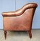Somerville Brown Leather Chesterfield Chair from George Smith 4