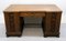 20th-Century Oak Desk with Grapes and Vine Leaves, Image 4