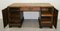 20th-Century Oak Desk with Grapes and Vine Leaves 5