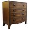 19th-Century Mahogany Chest of Drawers with Revealing Fitted Interior, Image 1