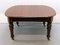 Victorian Mahogany Extendable Brown Dining Table with Two Original Leaves 2