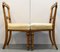 Victorian Oak Gothic Dining Chairs with Horse Hair Seats & Tapered Legs, Set of 6 6