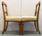 Victorian Oak Gothic Dining Chairs with Horse Hair Seats & Tapered Legs, Set of 6, Image 6