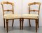 Victorian Oak Gothic Dining Chairs with Horse Hair Seats & Tapered Legs, Set of 6, Image 5