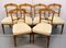 Victorian Oak Gothic Dining Chairs with Horse Hair Seats & Tapered Legs, Set of 6 2