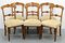 Victorian Oak Gothic Dining Chairs with Horse Hair Seats & Tapered Legs, Set of 6 13