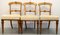 Victorian Oak Gothic Dining Chairs with Horse Hair Seats & Tapered Legs, Set of 6, Image 4