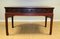 Late 19th-Century Red Lacquered Chinese Chippendale Console Table with Three Drawers 2