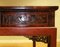 Late 19th-Century Red Lacquered Chinese Chippendale Console Table with Three Drawers, Image 6