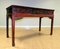 Late 19th-Century Red Lacquered Chinese Chippendale Console Table with Three Drawers, Image 12