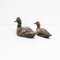 Vintage Hand-Painted Wooden Duck Figures, 1950s, Set of 2 8