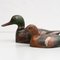 Vintage Hand-Painted Wooden Duck Figures, 1950s, Set of 2, Image 9
