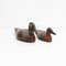 Vintage Hand-Painted Wooden Duck Figures, 1950s, Set of 2, Image 4