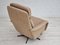 Fauteuil Pivotant en Laine avec Repose-Pieds, Danemark, 1970s, Set de 2 12