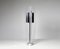 Sculptural Acrylic Glass & Stainless Steel Table Lamp by Philippe Jean, France, 1970 1