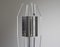 Sculptural Acrylic Glass & Stainless Steel Table Lamp by Philippe Jean, France, 1970 4