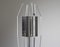 Sculptural Acrylic Glass & Stainless Steel Table Lamp by Philippe Jean, France, 1970, Image 4