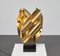 Sculptural Brass Table Lamp by Philippe Jean, France, 1970, Image 2