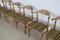 Vintage Dining Chairs by Henning Kjaernulf, Set of 6 5