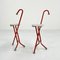 Ulisse Folding Stools by Ivan Loss for Sandrigarden, 1980s, Set of 2 4