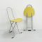 Yellow Dafne Folding Chairs by Gastone Rinaldi for Thema, 1970s, Set of 2 6