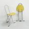 Yellow Dafne Folding Chairs by Gastone Rinaldi for Thema, 1970s, Set of 2, Image 6