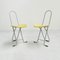 Yellow Dafne Folding Chairs by Gastone Rinaldi for Thema, 1970s, Set of 2 1
