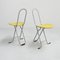 Chaises Pliantes Dafne Jaunes par Gastone Rinaldi pour Thema, 1970s, Set de 2 2