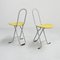 Yellow Dafne Folding Chairs by Gastone Rinaldi for Thema, 1970s, Set of 2, Image 2