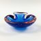 Italian Bullicante Murano Glass Bowl or Ashtray from Made Murano Glass, 1970s 5