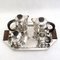 Art Deco Silver-Plated Coffee Service, 1920s, Set of 5, Image 2