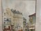 A. Paly, Parisian Street Scene with Berlin Bar, Watercolor, Framed 5