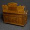 Late Victorian Pollard Oak Desk by Thomas Turner 12