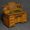 Spätviktorianischer Pollard Schreibtisch aus Eiche von Thomas Turner 15