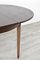 Mid-Century Round Extendable Teak Dining Table, 1960s, Image 3