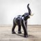 Escultura de elefante italiana, años 60, papel maché y cuero, Imagen 2