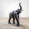 Italian Elephant Sculpture, 1960s, Papier Maché and Leather 2