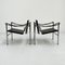 LC1 Sessel von Le Corbusier für Cassina, 1970er, 2er Set 3