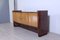 Art Decò Briar Sideboard With Large Mirror 18