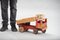 Large Vintage Wooden Childs Toy Truck 6