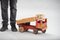 Large Vintage Wooden Childs Toy Truck, Image 6