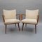 Upholstered Chairs With Armrests by Walter Knoll, 1950s, Set of 2 1